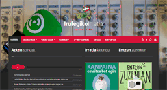 Desktop Screenshot of irulegikoirratia.com